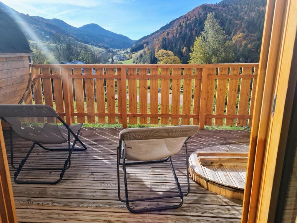 Le Chalet Du Blanc Spa Yoga Aillon-le-Jeune Экстерьер фото