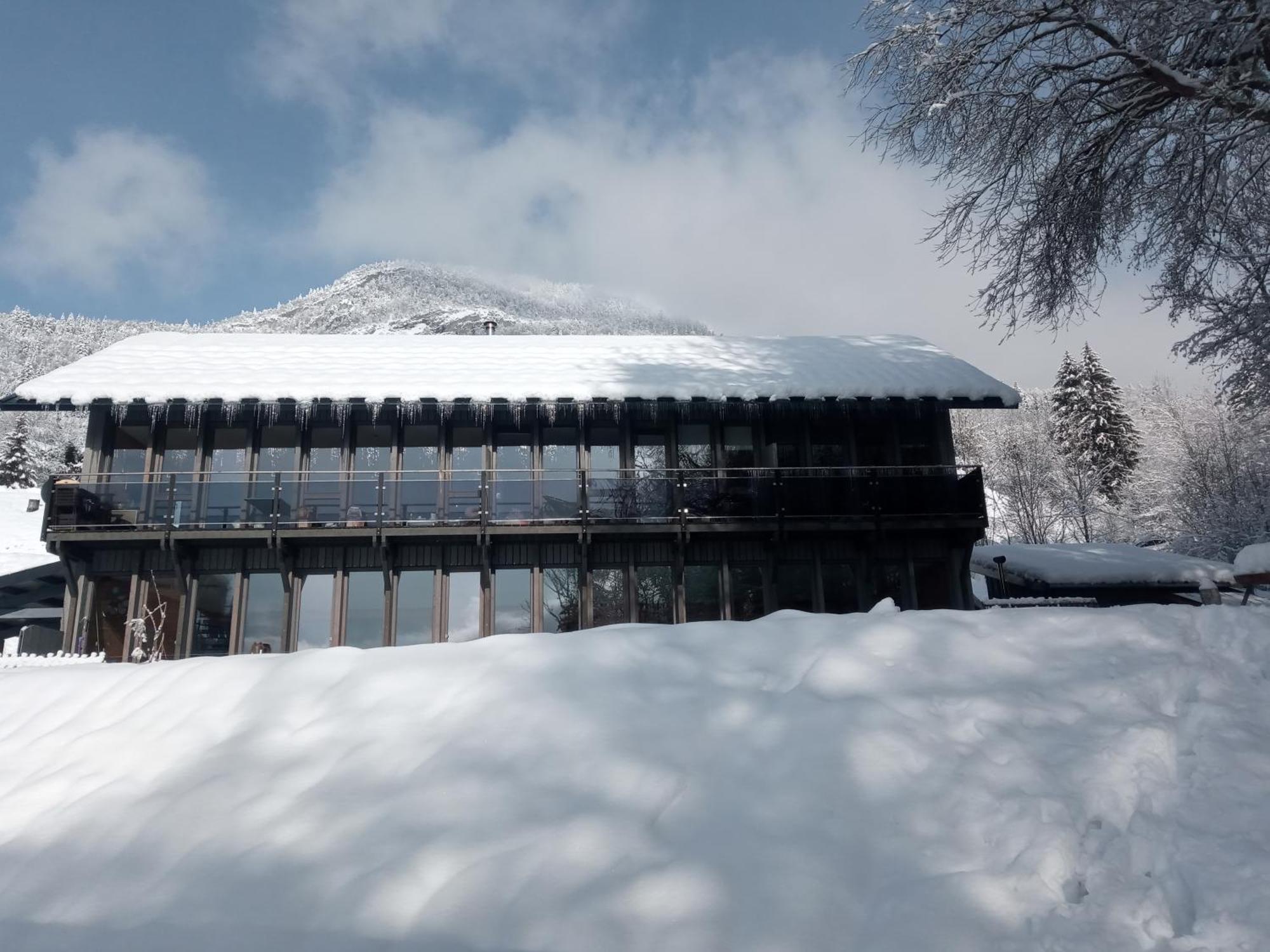 Le Chalet Du Blanc Spa Yoga Aillon-le-Jeune Экстерьер фото