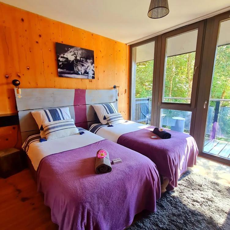 Le Chalet Du Blanc Spa Yoga Aillon-le-Jeune Экстерьер фото